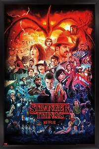 Netflix Stranger Things - Three Seasons One Sheet Wall Poster