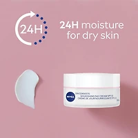 NIVEA Nourishing Day Cream with SPF 15 for Dry Skin, 50mL
