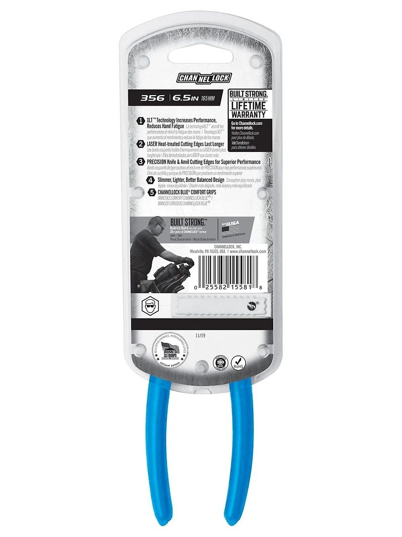 Pince coupante d'extrémité CHANNELLOCK 6"