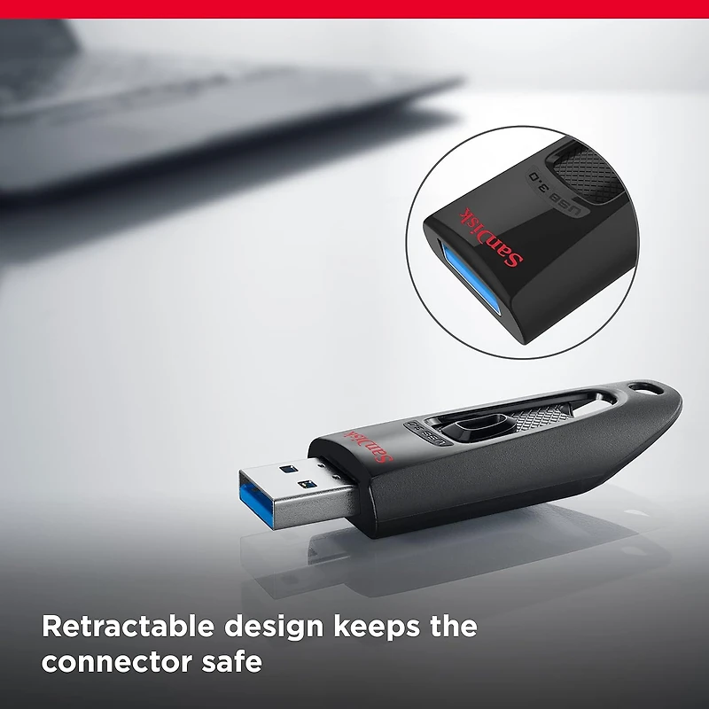 SanDisk 64GB Ultra® USB 3.0 Flash Drive- 2 Pack, SanDisk 64GB drive