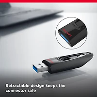 SanDisk 64GB Ultra® USB 3.0 Flash Drive- 2 Pack, SanDisk 64GB drive