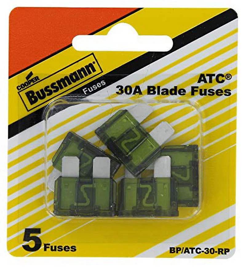 Fusibles à lame Cooper Bussmann 32 V 30 A 5 morceaux