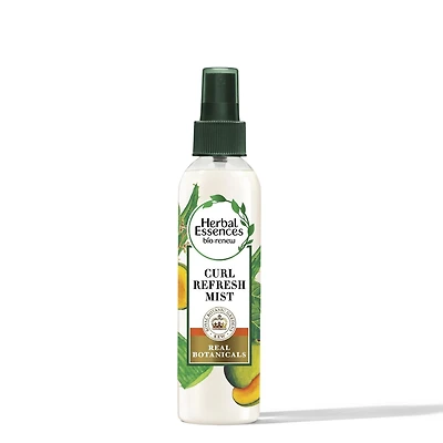 Bruine rafraîchissante Herbal Essences pour cheveux bouclés, mangue et huile d’aloès