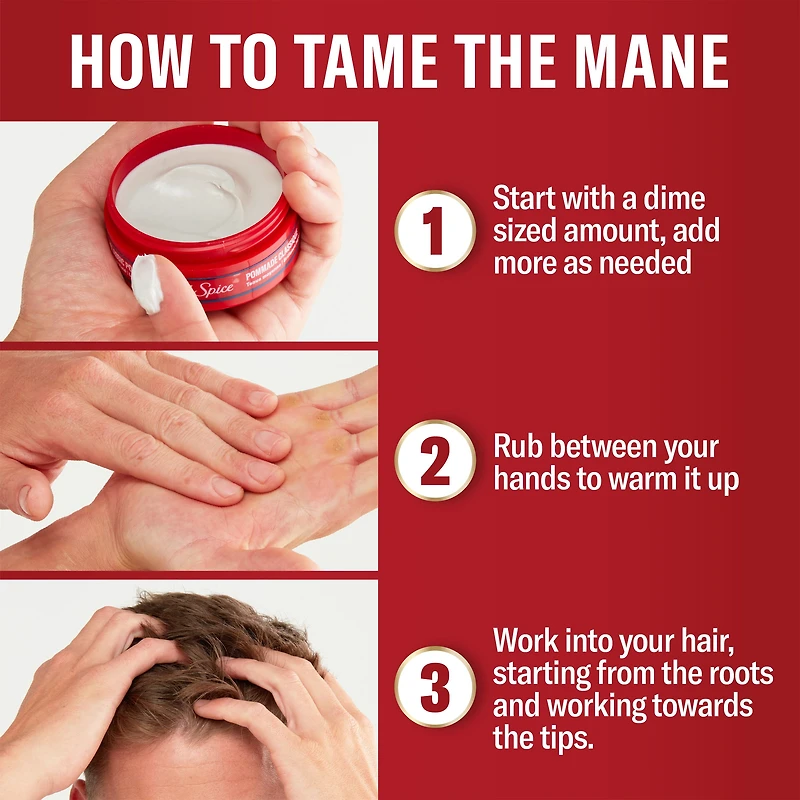 Old Spice Hair Styling Paste for Men, 63 g