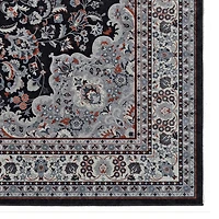 Emerald Paulson Cream & Blue 3'3" x 5' Accent Rug