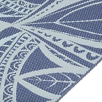 Gaiam 5mm Premium Printed Point Yoga Mat - High Tide Point