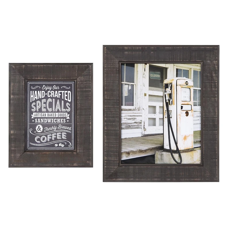 DesignOvation Healdton 8" x 10" Black Picture Frame