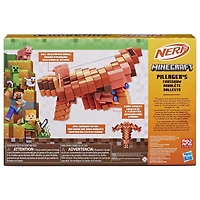 Nerf Minecraft Pillager's Crossbow Dart Blaster, Ages 8 and up