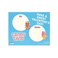 Candyland Valentine's Day Cards, 32 Count, Classroom Exchange Cards