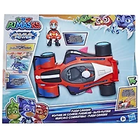 PJ Masks Animal Power Flash Cruiser Preschool Toy, Converting Car with Lights and Sounds, Vehicle and Action Figure for Kids Ages 3 and Up