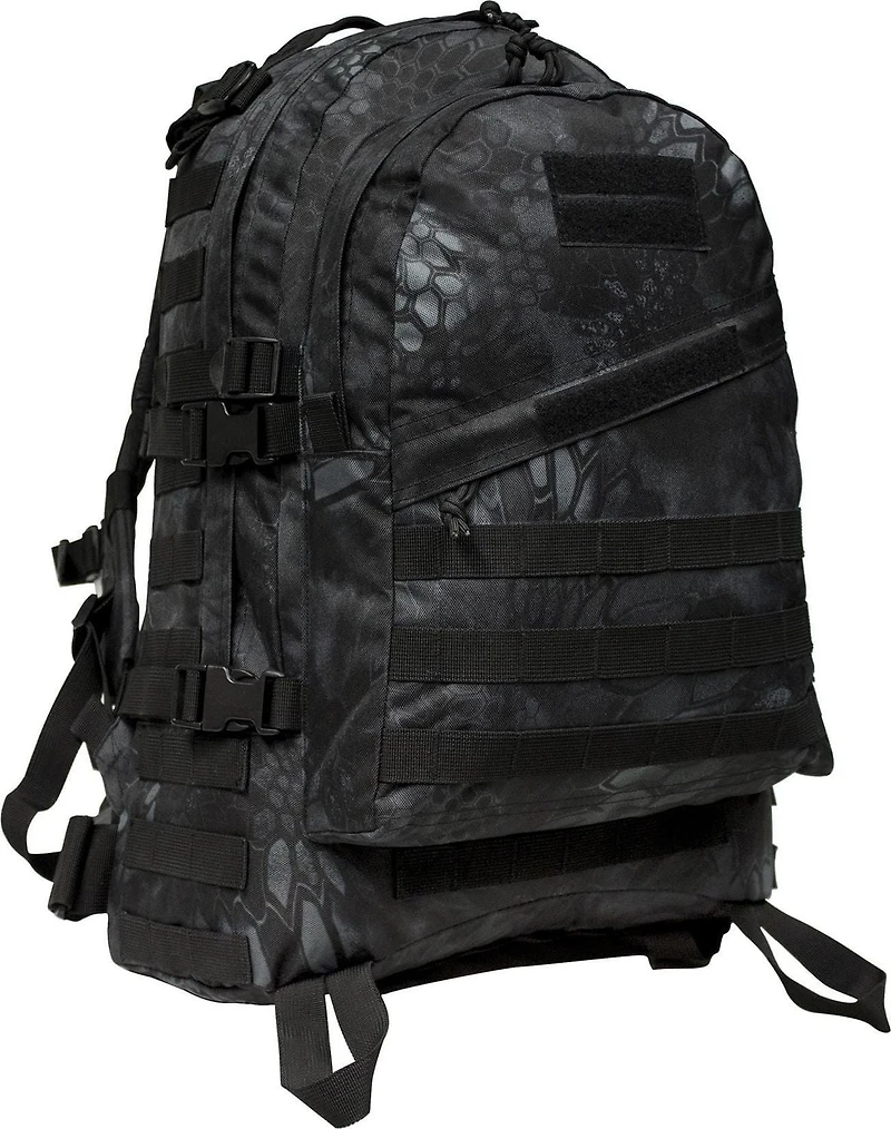 Mil-Spex 40L Tactical MOLLE Pack - Black Camo