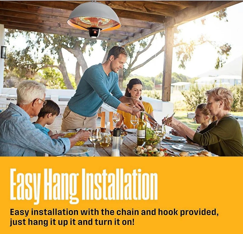 Westinghouse Infrared Electric Outdoor Heater - Hanging
