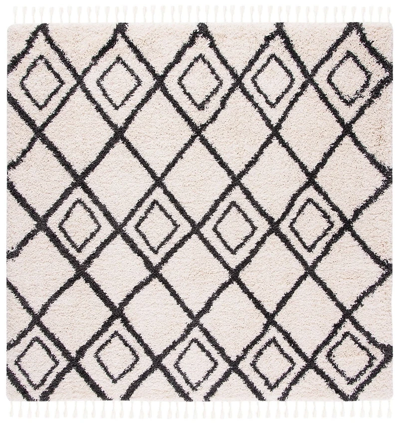 Safavieh Moroccan Fringe Kingston Geometric Shag Area Rug