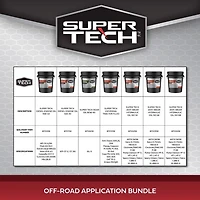 SuperTech Fluide Universel pour Tracteur, seau, 18.9L