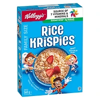 Céréales Kellogg's Rice Krispies originales 560 g (format familial) 560g