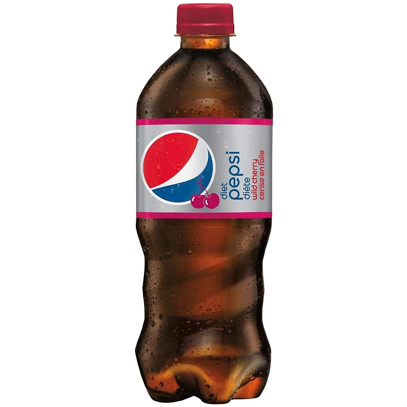 Diet Pepsi Wild Cherry cola 591mL Bottle