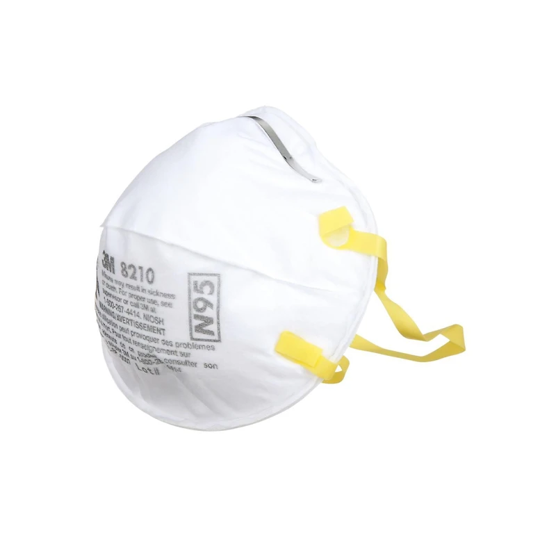 3M™ Performance Sanding and Fibreglass Disposable Respirator, 8210H2-DC, white, 2/pack