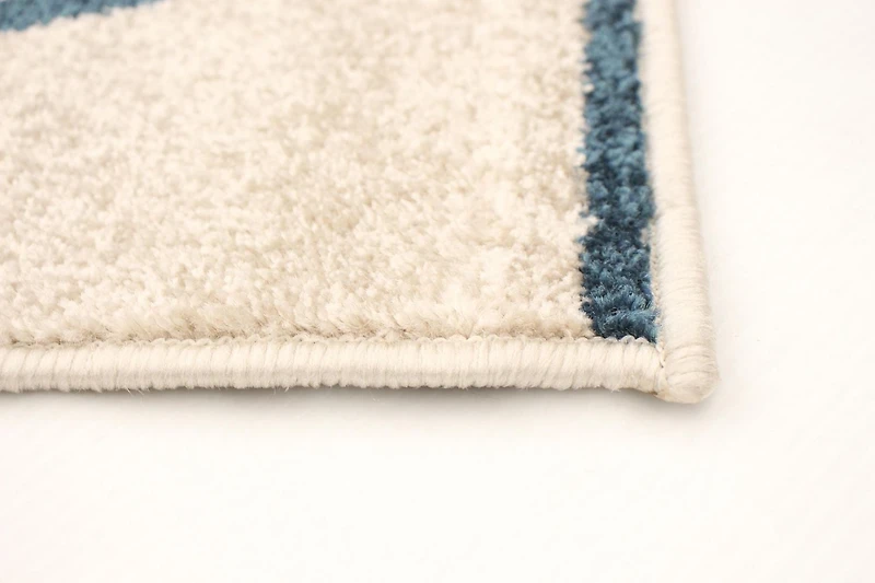 ECARPET Living Room Bedroom Carpet, Geometric Indoor Area Rug Ana Collection