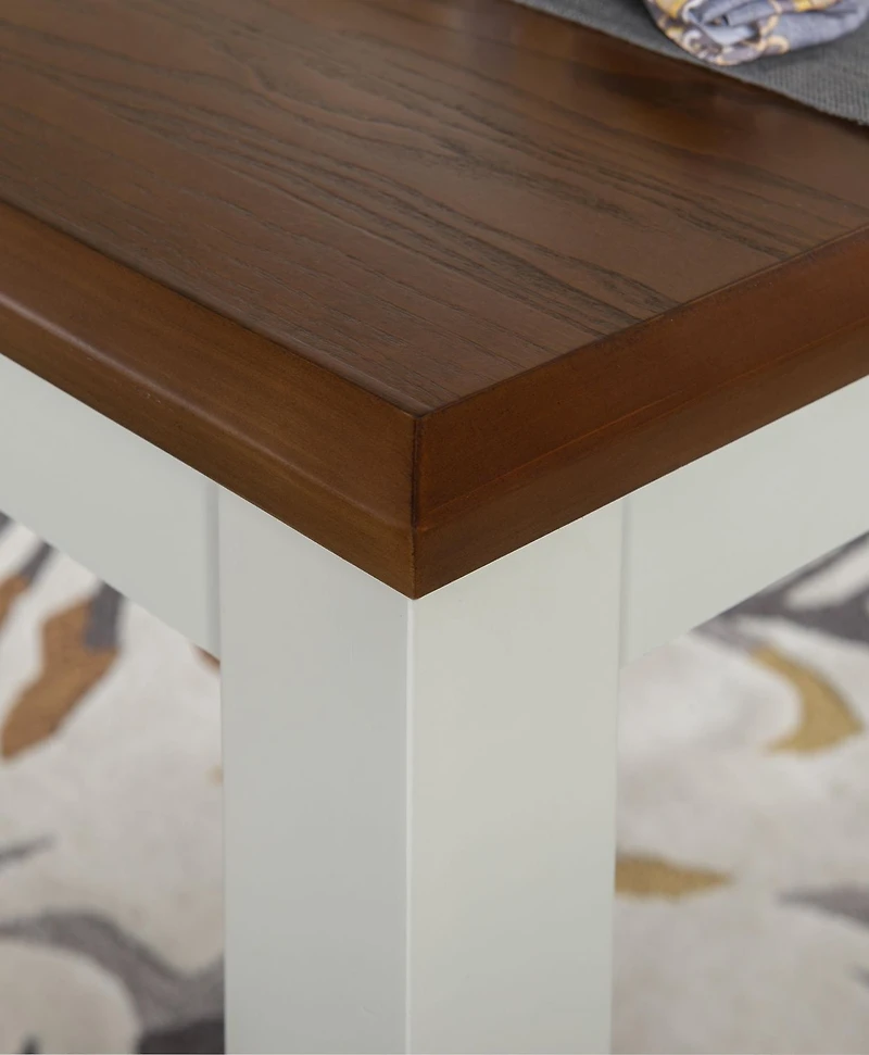 Ensemble de salle à manger 5 pièces Lander, Marron