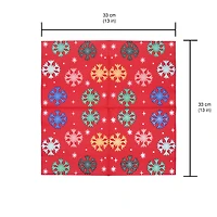 Serviettes de table en papier multicolores effet métallisé de Noël – Tinsel Town, 33 x 33 cm, 24 pièces, Holiday Time
