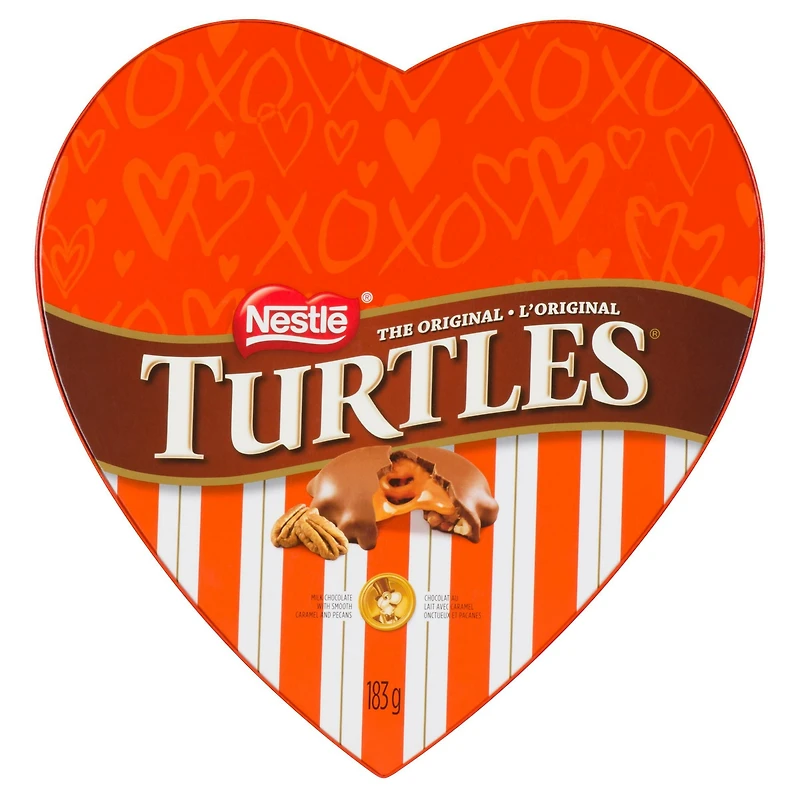 TURTLES Classic Recipe Valentine's Heart Gift Box