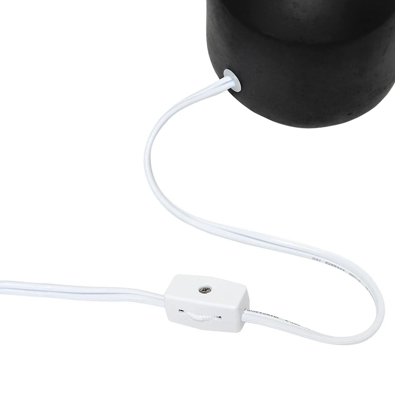 Simple Designs Mini Bocksbeutel Ceramic Table Lamp