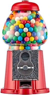 Tradeopia 12" Gumball Machine for Kids and Adults, Old Fashioned Metal Gumball Machine
