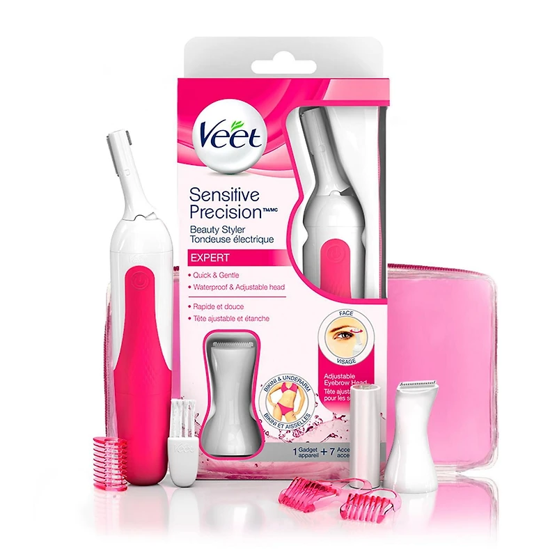 Veet Sensitive Precision Tondeuse électrique Visage, bikini et aisselle
