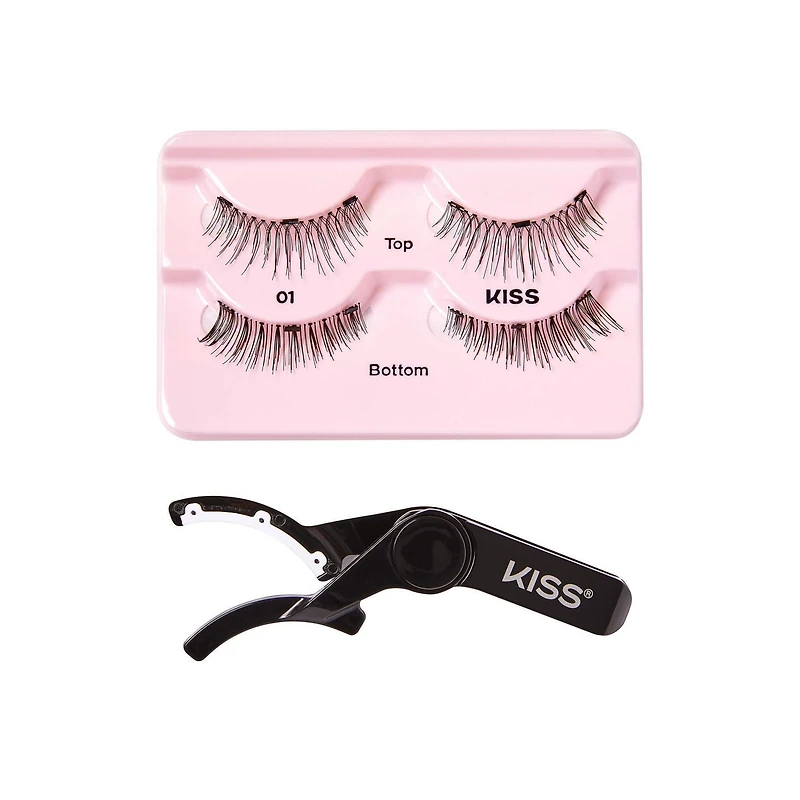 Kiss Magnetic Lash - 01, For beautifully shaped eyes.