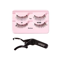 Kiss Magnetic Lash - 01, For beautifully shaped eyes.