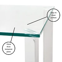 Table de bout Tablette inférieure X - Base