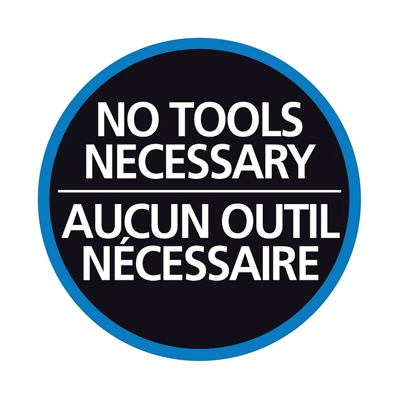 Tringle de douche à tension réglable Mainstays avec embouts décoratifs 109-183 ou 135-218 cm
