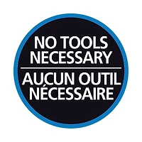 Tringle de douche à tension réglable Mainstays avec embouts décoratifs 109-183 ou 135-218 cm