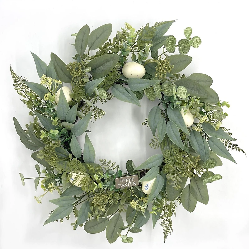 Easter Greenery Wreath