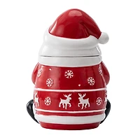Holiday Time Figural Ceramic Cookie Jar, 77 oz, 1 piece