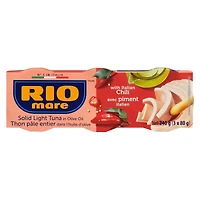 Rio Mare Solid Light Tuna in Olive Oil with Italian Chilli