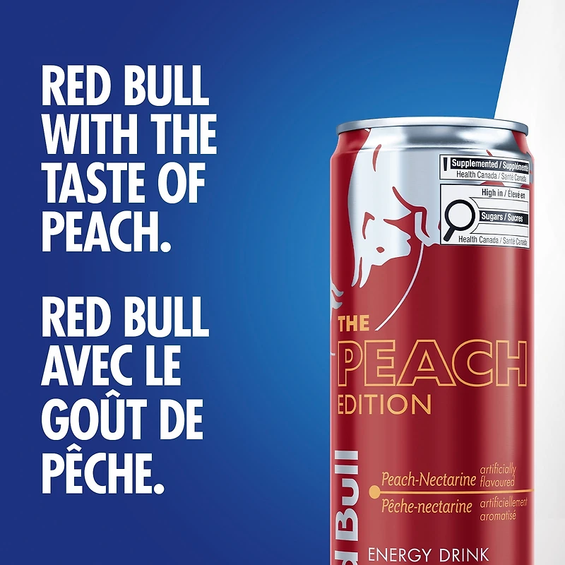 Red Bull Édition Pêche 473ML Red Bull Pêche 473ML