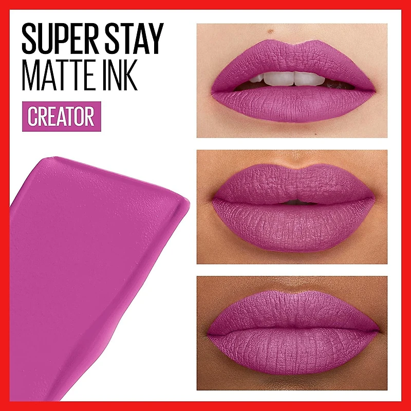 Maybelline New York Superstay Matte Ink™ Long-Lasting Lipstick, 5ml