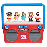 Danny Go! Music Mix-Up Boombox - Jouet sonore interactif pour enfants d’âge préscolaire et primaire inspiré de l’émission Danny Go!