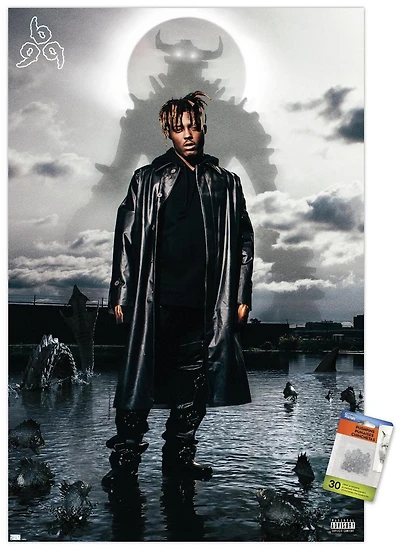 Juice WRLD - Fighting Demons Album Cover Wall Poster, 22.375" x 34"