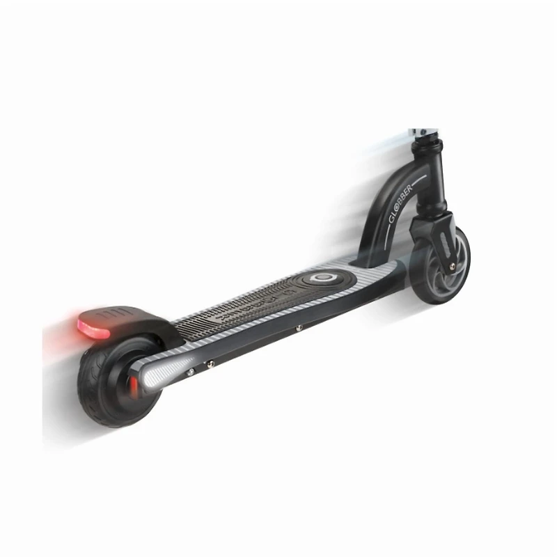 Globber One K-Emotion 10 E-Scooter Grey/Black – Kids Electric Scooter Ages 8+, 150W Motor, 21.6V Lithium Battery, 12km/h, Battery Gauge