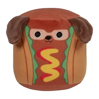 Karl Hot-Dog + Frannie Frites Chew Mees par Original Squishmallows Jouet pour Animal de Compagnie Lot de 2