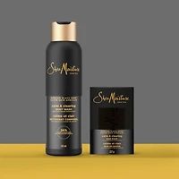 SheaMoisture Nettoyant Corporel apaisant et clarifiant, au Savon Noir Africain pour une hydratation visible de 24 heures, pour une peau saine et éclatante 532mL
