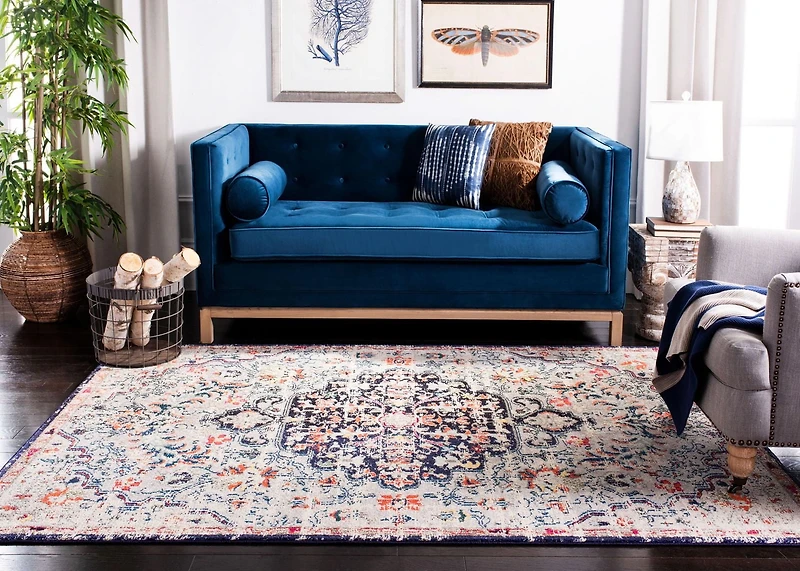 SAFAVIEH Madison Joandra Vintage Floral Area Rug
