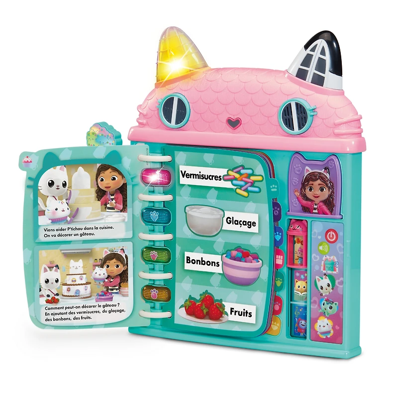VTech Gabby et la maison magique- La maison-livre éducative - Version francaise, 3+ Ans VT GABBY CAT BOOK F
