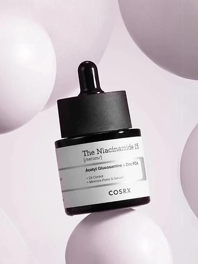 COSRX The Niacinamide 15 Serum 20g, 15% Niacinamide: Brightens & refines skin