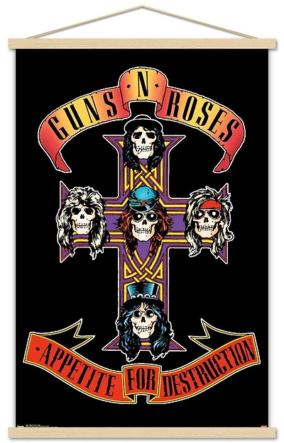 Guns N' Roses - Cross Wall Poster
