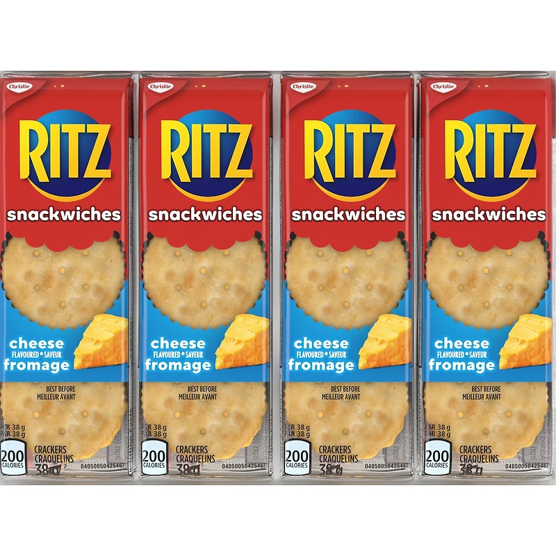 Craquelins Ritz Snackwich, Saveur De Fromage, 8 X 38 g 304 g