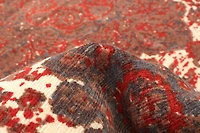 ECARPETGALLERY Tapis Métier Main pour Salon, Salle à Manger et Chambre à Coucher Contemporain Collection Galleria 4'11" x 7'3" en Ivoire