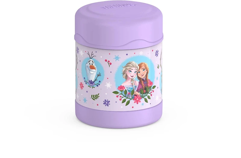 Thermos Kids Pot alimentaire Funtainer isolé sous vide en acier inoxydable, 295ml, Frozen